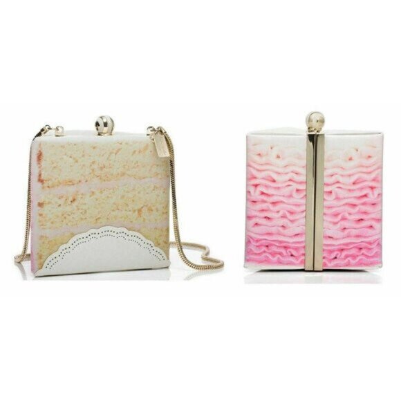 Kate Spade Magnolia Bakery Slice of Cake Bag Crossbody Purse Rare
